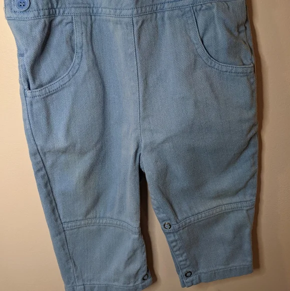 Vintage Izod x Lacoste Blue One-piece Romper Overalls 12 months - Picture 5 of 8